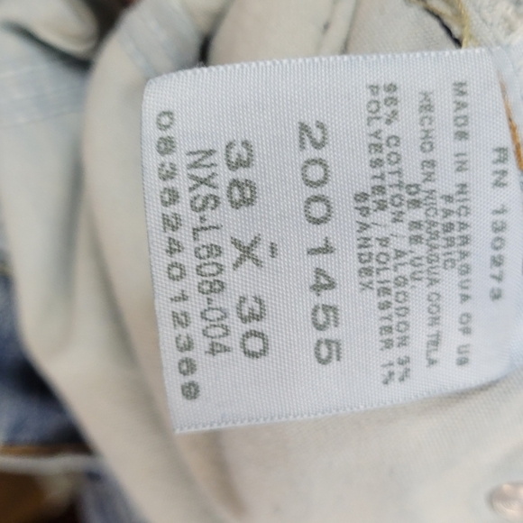 Premium Select Lee 38 x 30 Blue Jeans - Picture 6 of 7